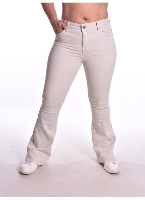 Goodies Flared Jeans - Beige
