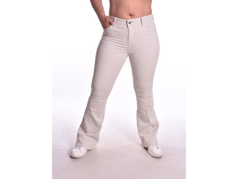 Goodies Flared Jeans - Beige