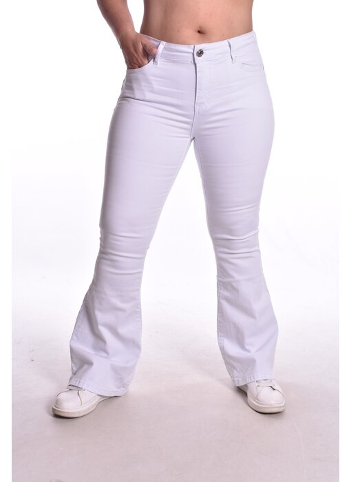 Goodies Flared Jeans  - Wit