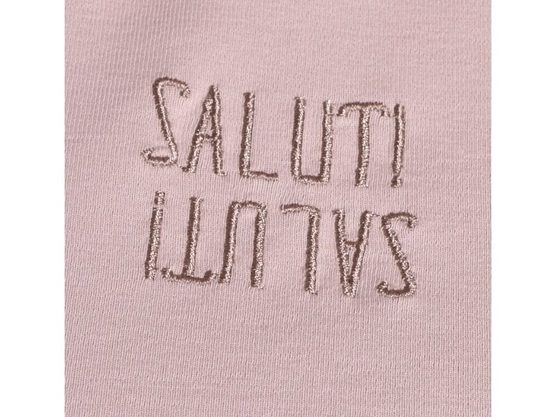 T-shirt Saluti van Mooij - Beige
