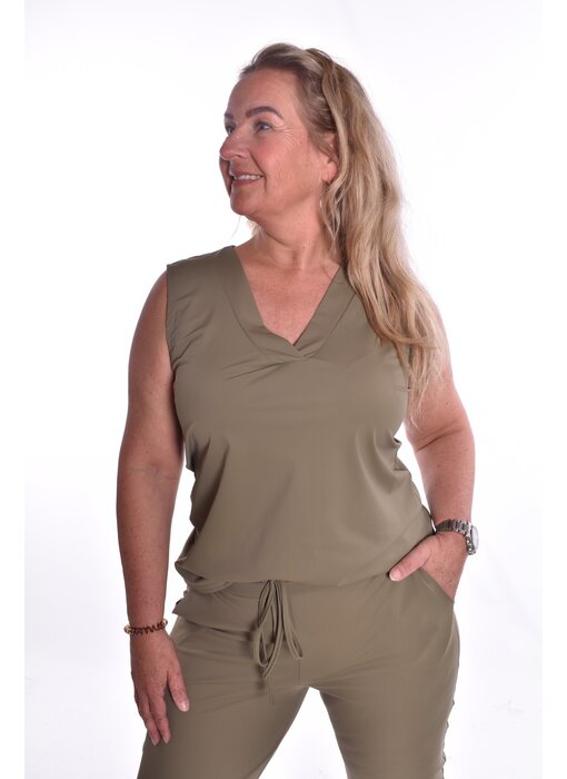 Top Luxe Travelstof Bij Livi - Legergroen