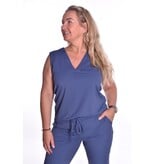 Top Luxe Travelstof Bij Livi - Jeansblauw