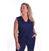 Top Luxe Travelstof Bij Livi - Donkerblauw