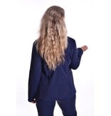 Blazer Luxe Travelstof Bij Livi - Donkerblauw