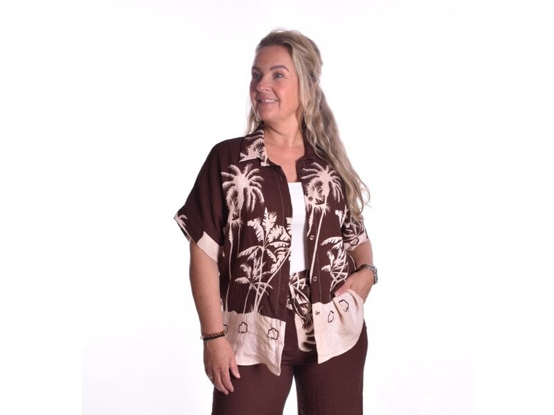 Blouse Palm Springs - Choco