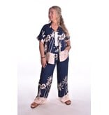 Blouse Palm Springs - Donkerblauw