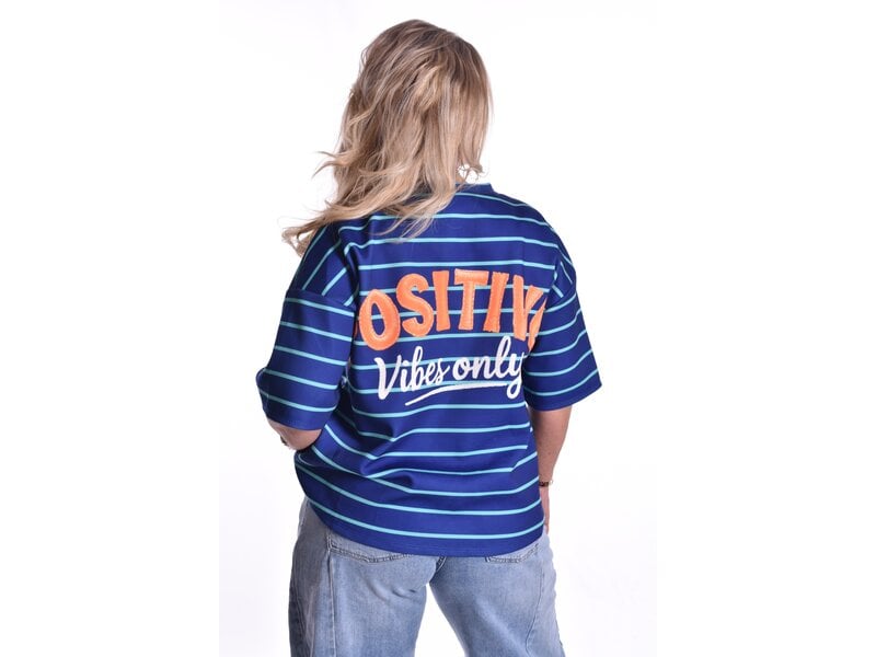 Top Positivo - Donkerblauw