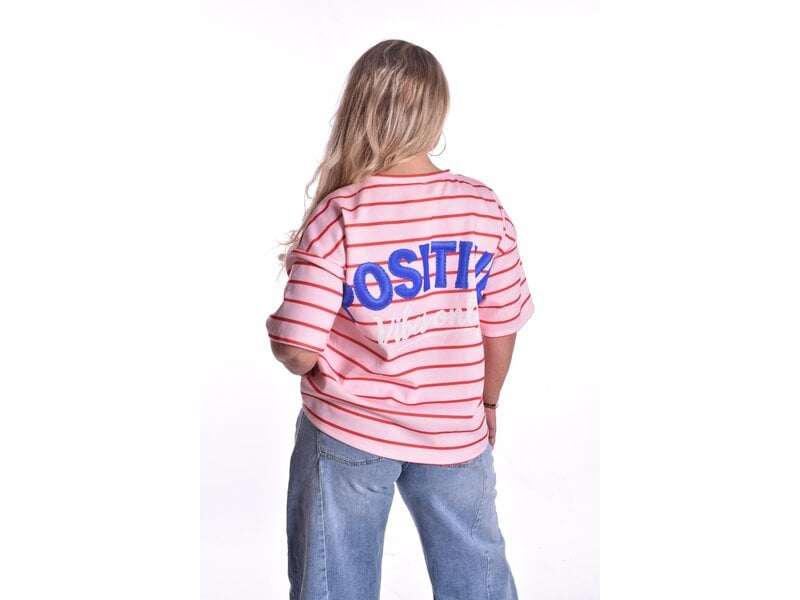 Top Positivo - Rood - Roze