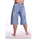 Jeans Bermuda Met Riem - Miss Good