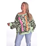 Sweater YEAH! - Appel Groen