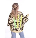 Sweater YEAH! - Zacht Geel