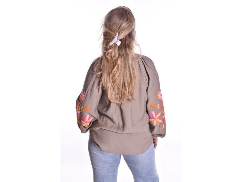 Blouse Stacy - Taupe