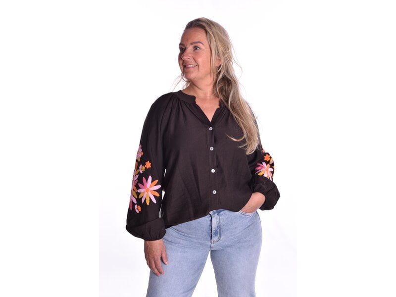 Blouse Stacy - Choco