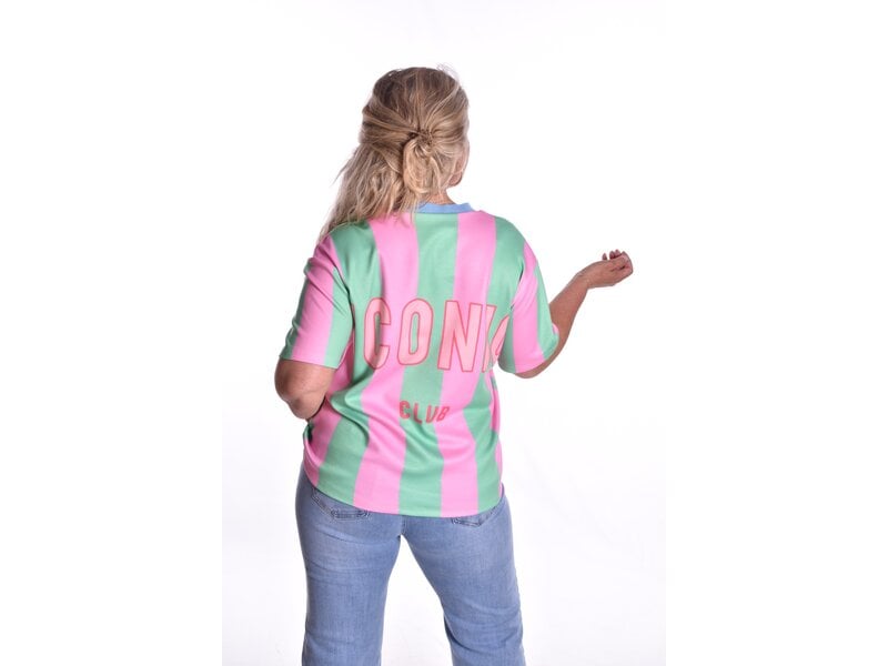 Top Iconic Streep - Groen