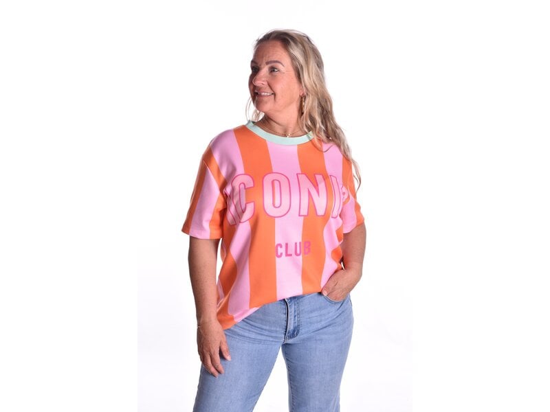 Top Iconic Streep - Oranje