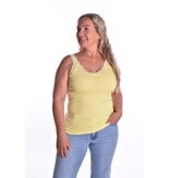Viscose top Nova  - Zachtgeel