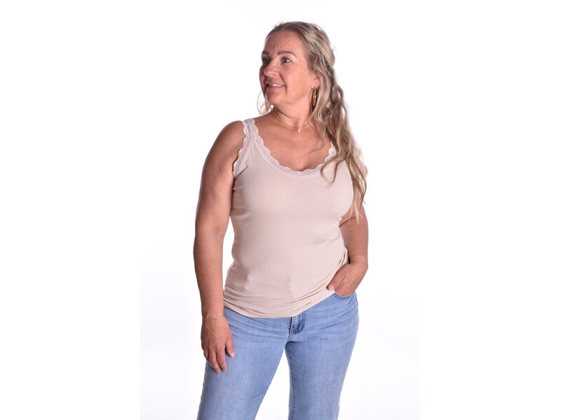 Viscose top Nova - Beige