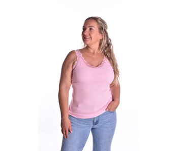 Viscose top Nova  - Roze