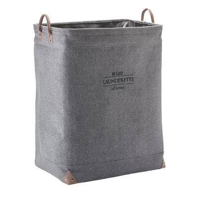 Aquanova Panier à linge LUBIN Gris Argenté-95