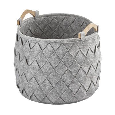 Aquanova Panier de rangement AMY coloris Silver Grey-95 (gris) moyen