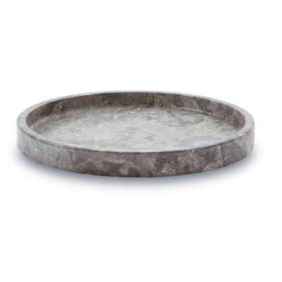 Aquanova Plateau / bol rond CONOR couleur Greige, (gris / beige)