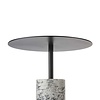 Aquanova Table d'appoint NERO couleur Alba (gris)