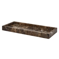 Aquanova Tray / Schaal HAMMAM Brown-01 (rechthoek)