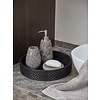 Aquanova Beker / tandenborstelhouder CONOR kleur Greige, (grijs / beige)