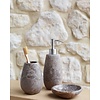 Aquanova Beker / tandenborstelhouder CONOR kleur Greige, (grijs / beige)