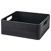 Aquanova Boîte de rangement carrée COLE couleur Noir-09