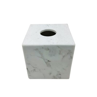 Aquanova Tissuehouder vierkant HAMMAM White (HAMTIS-43)