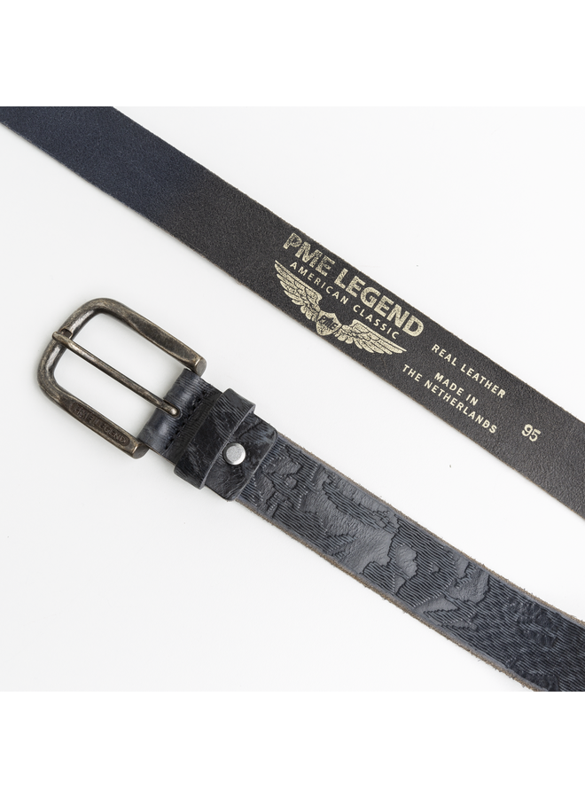 PBE211201 599 PME Legend Belt Italian leather Blue