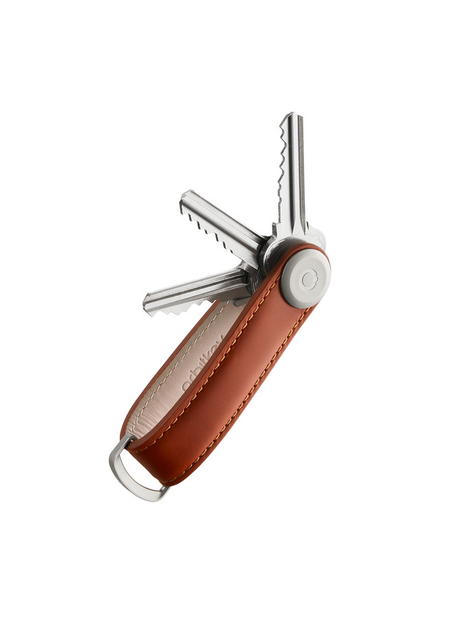 Orbitkey 2.0 Leather Cognac Tan