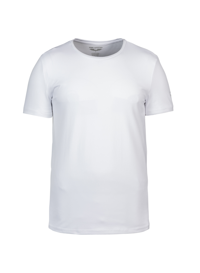 PUW00220 900 PME Legend R-Neck basic t-shirt White