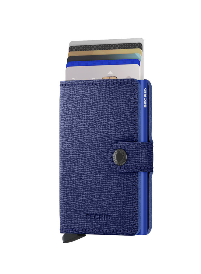 MC Secrid Miniwallet crisple  Cobalt