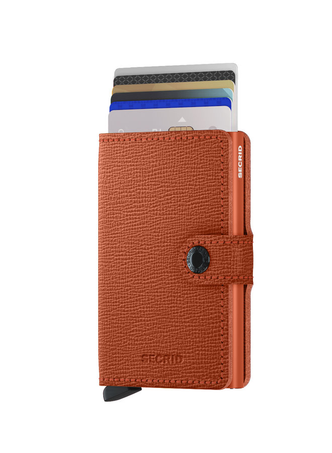 MC Secrid Miniwallet crisple  Pumpkin