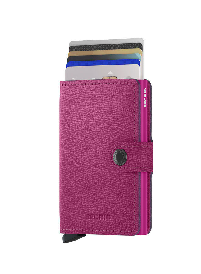 MC Secrid Miniwallet crisple  Fuchsia