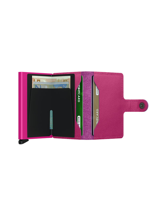 MC Secrid Miniwallet crisple  Fuchsia