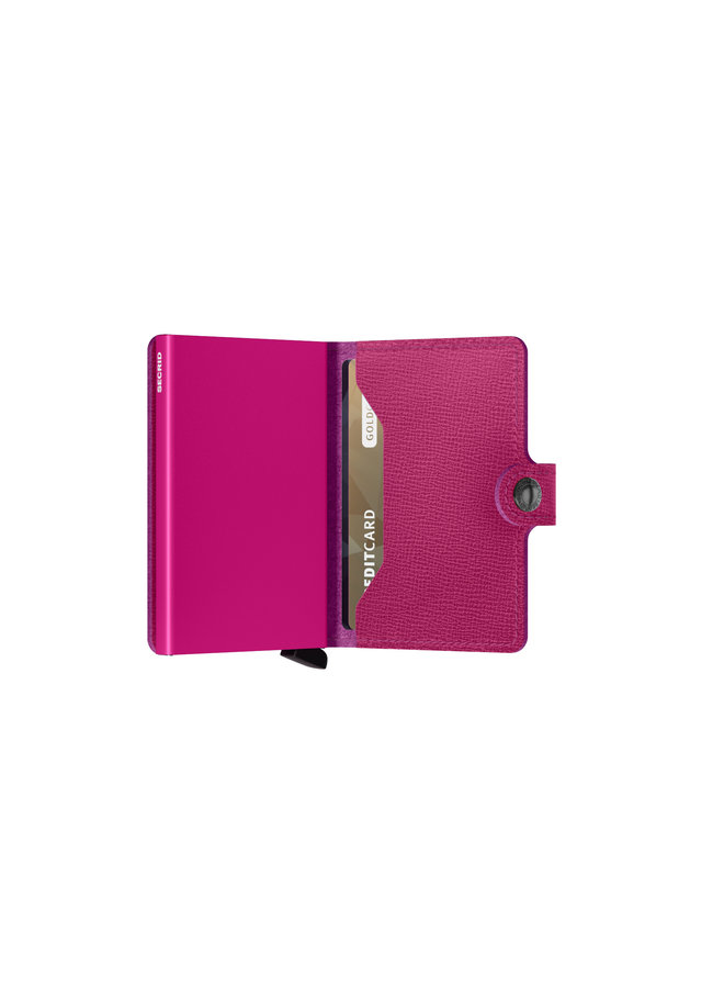 MC Secrid Miniwallet crisple  Fuchsia