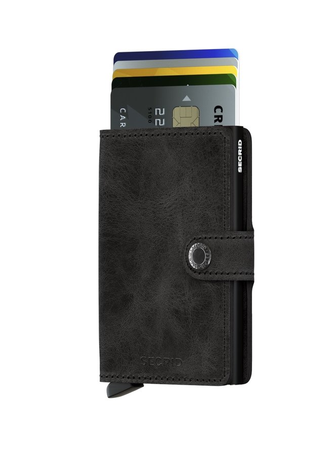 MV  Secrid Miniwallet Vintage Black