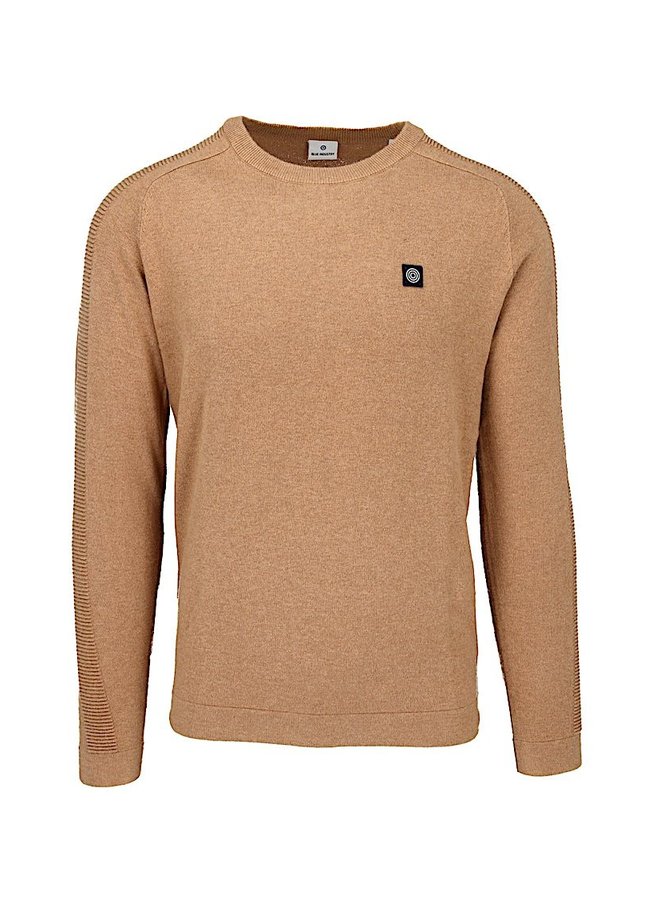 KBIW22-M31 Blue Industry  pullover camel
