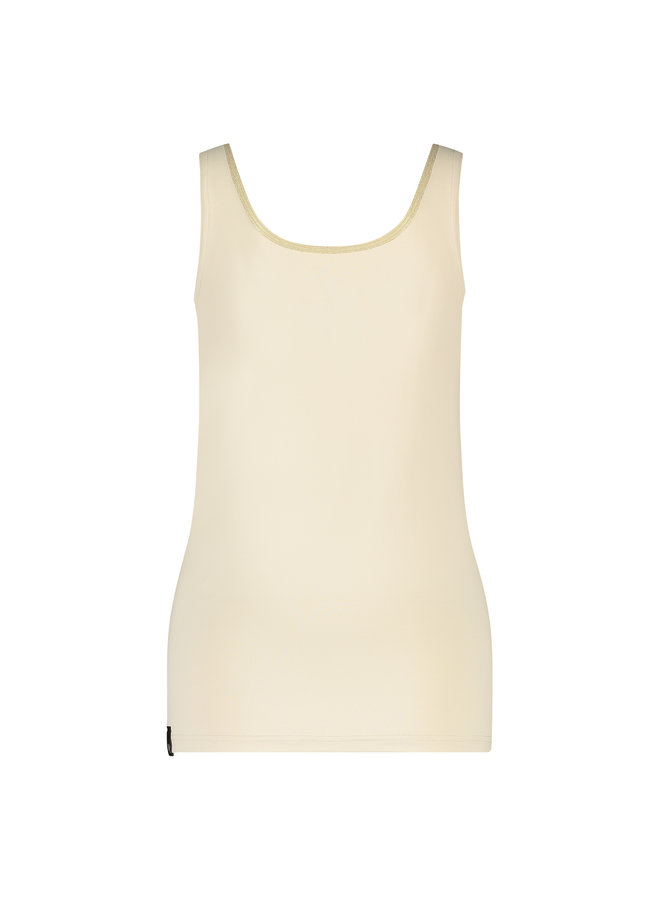 SS23106 09 Nukus Juba Singlet I Sand/Gold