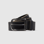 PBE00114 999 PME Legend Leather belt - riem Zwart