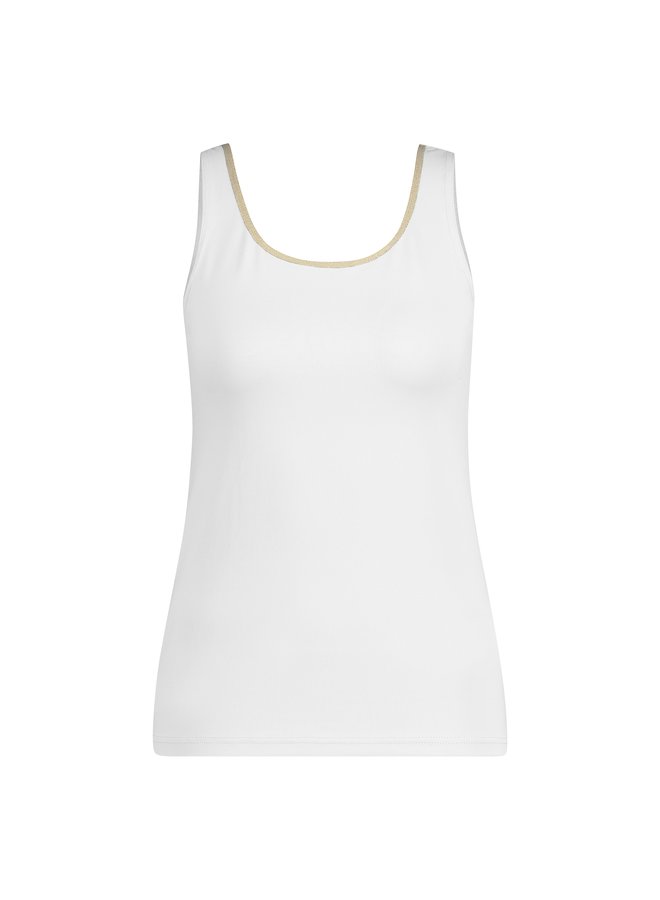 SS2310609 Nukus Juba Singlet I White