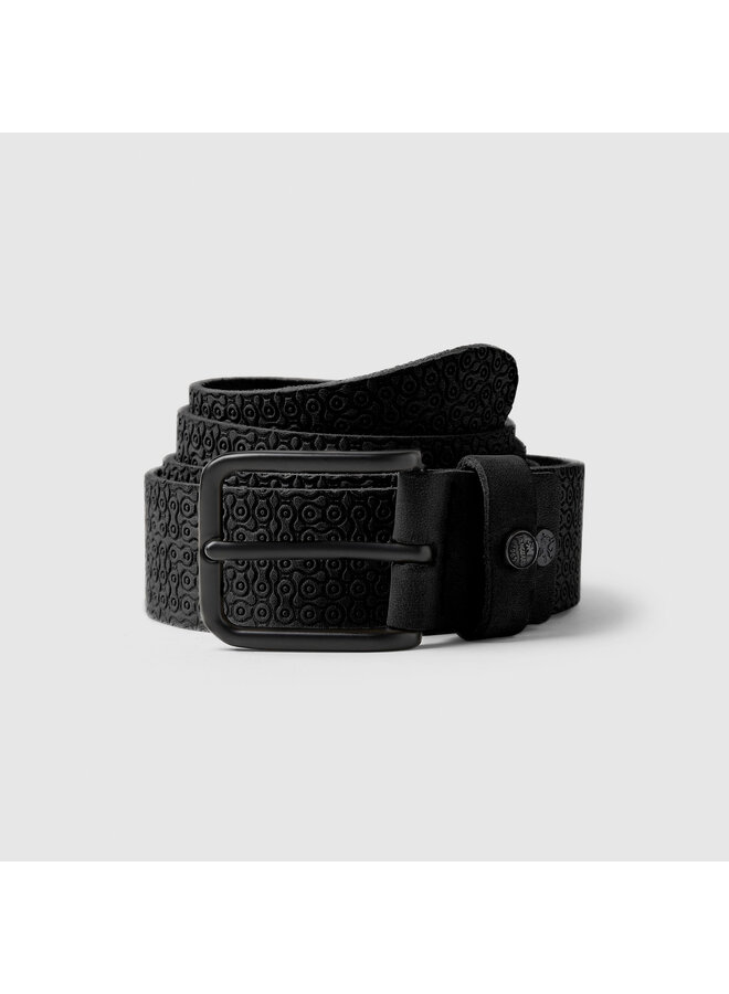 VBE2308300 999 Vanguard Belt Italian leather Black