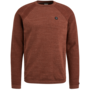 CKW2308301 8255 Cast Iron Crewneck cotton heather plated crewneck Cherry Mahogany
