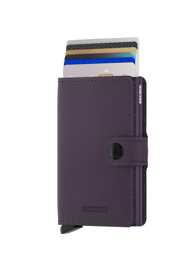 Secrid Miniwallet Matte Dark Purple