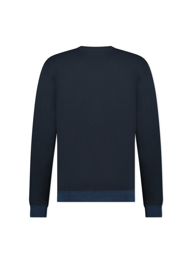 KBIW23-M8 Blue Industry Pullover denim