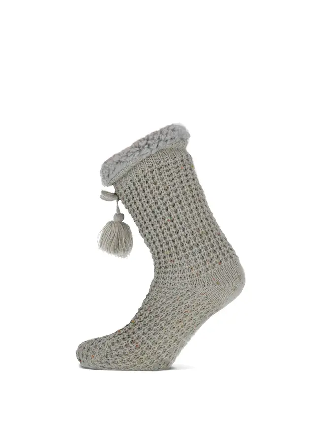 85035 6550 MarcMarcs Homesocks MM ABS loridana Grey