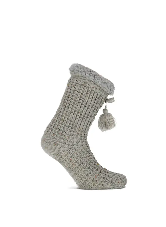 85035 6550 MarcMarcs Homesocks MM ABS loridana Grey